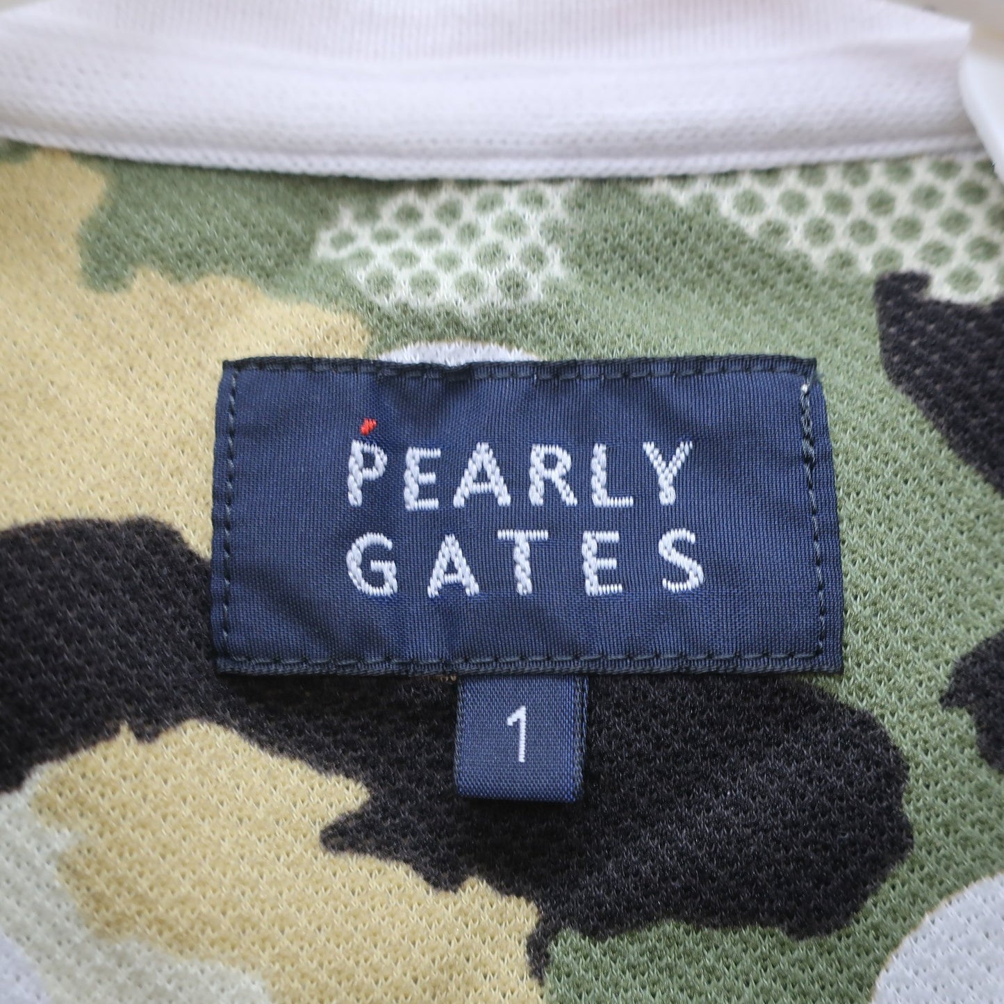 PEARLY GATES(パーリーゲイツ) ポロシャツ カモドット レディース 1 055-2160514 A