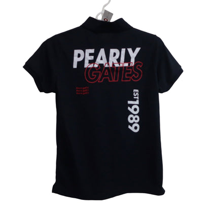 PEARLY GATES(パーリーゲイツ) ポロシャツ ネイビー レディース 1 A