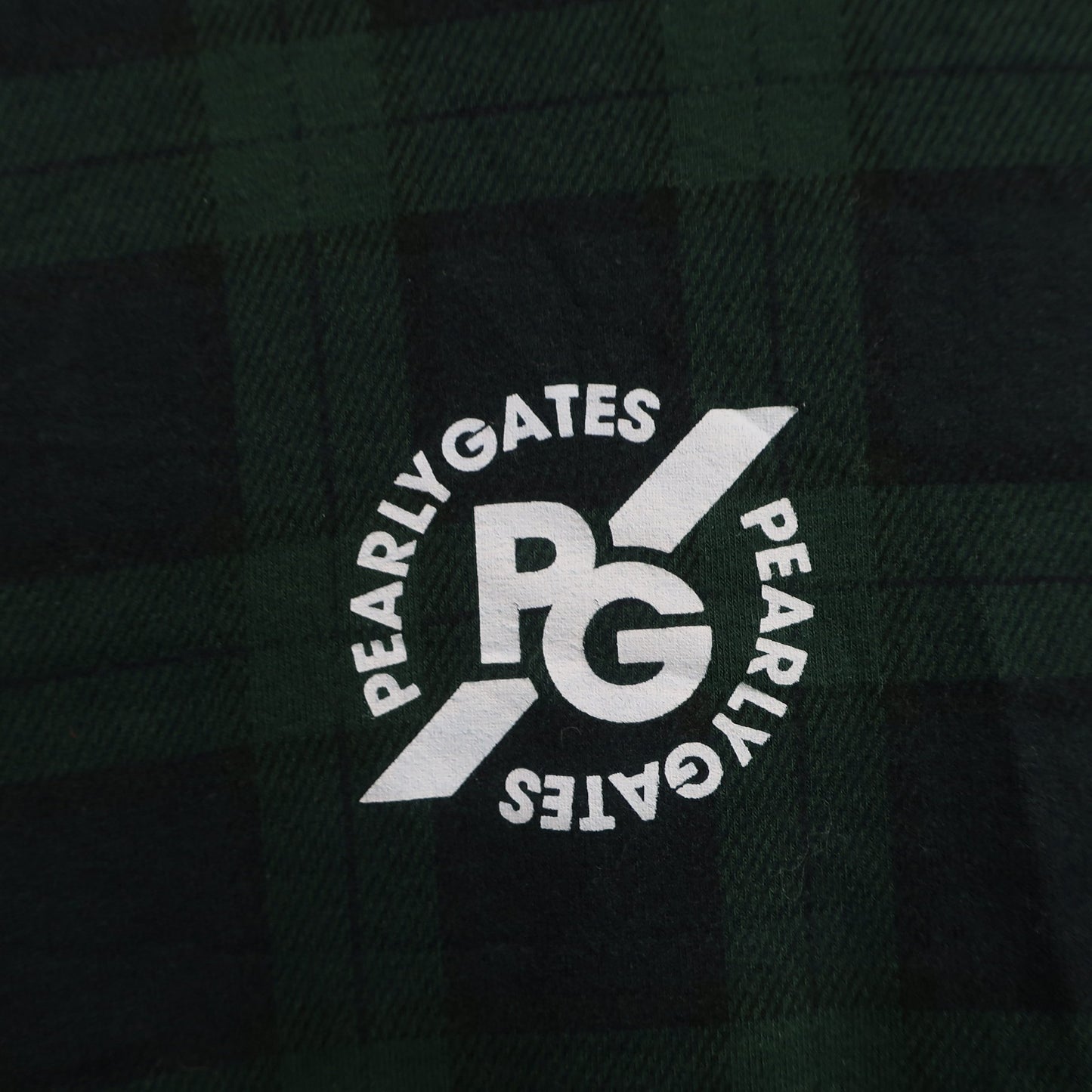 PEARLY GATES(パーリーゲイツ) 長袖ハイネックシャツ 緑チェック レディース 1 055-1166104 A