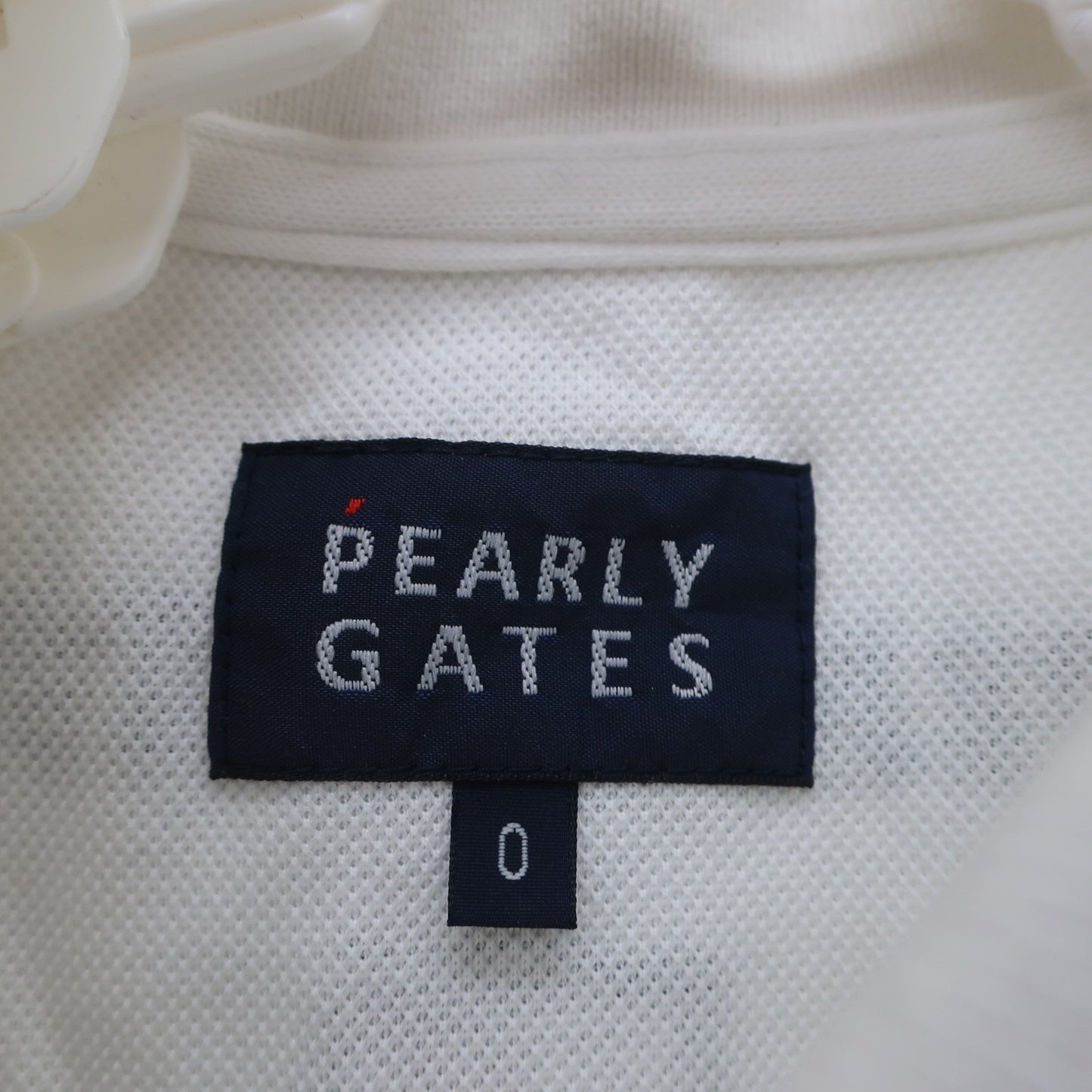 PEARLY GATES(パーリーゲイツ) ポロシャツ 白 レディース 0 055-8160410 A
