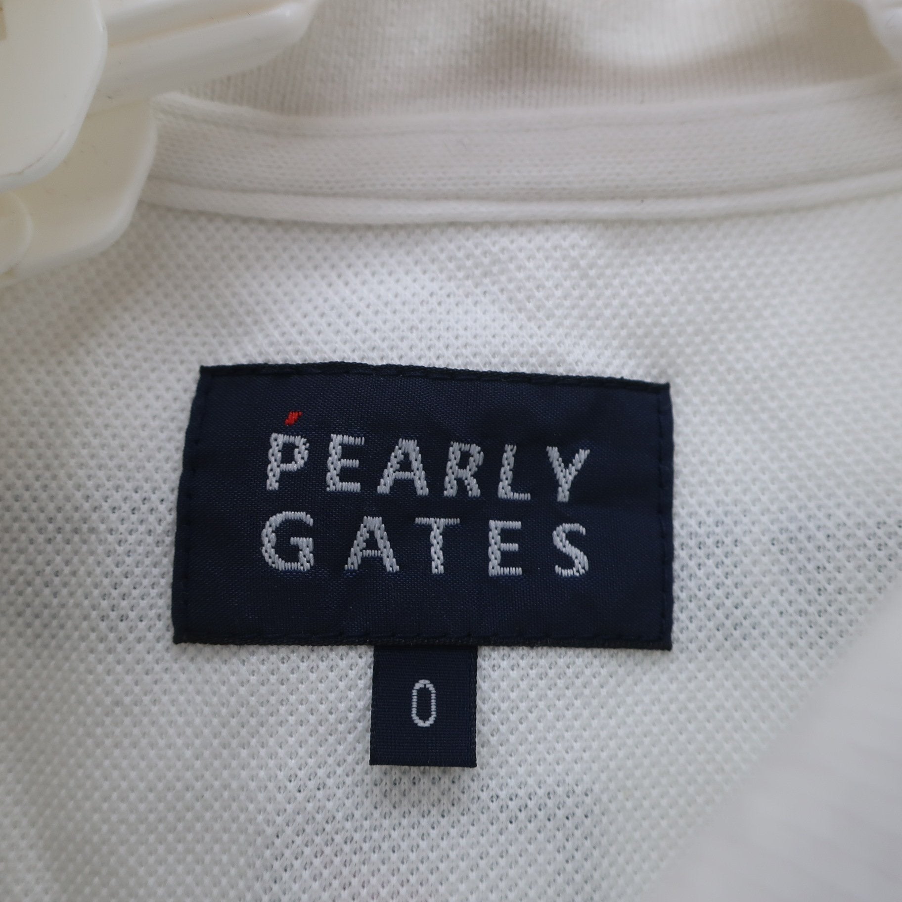 PEARLY GATES(パーリーゲイツ) ポロシャツ 白 レディース 0 055-8160410 A