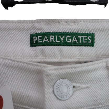 PEARLY GATES(パーリーゲイツ) パンツ 白 レディース 2 055-0131210 B