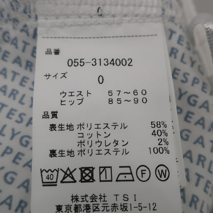 PEARLY GATES(パーリーゲイツ) スカート 白 レディース 0 055-3134002 N