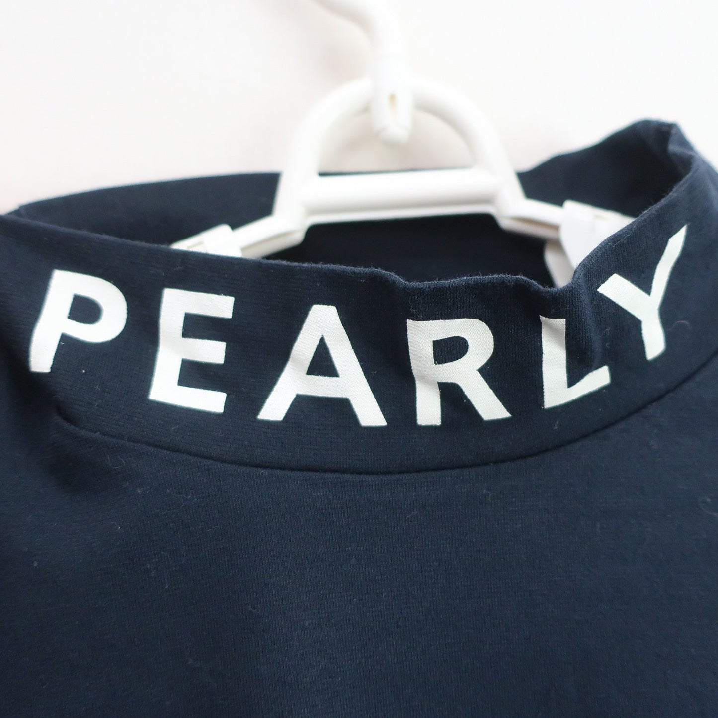 PEARLY GATES(パーリーゲイツ) 半袖モックネックシャツ ネイビー レディース 1 055-0267712 A