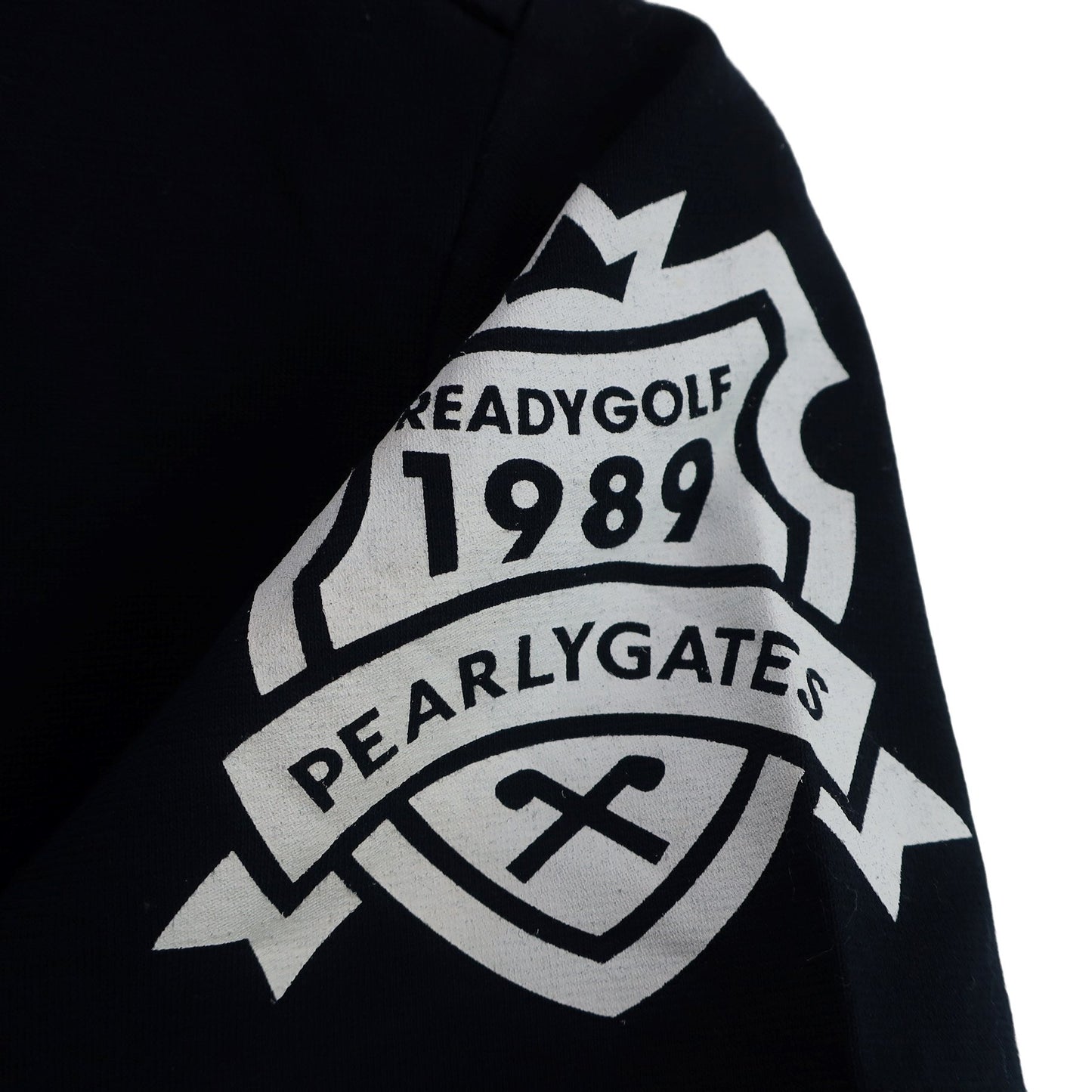 PEARLY GATES(パーリーゲイツ) 半袖モックネックシャツ ネイビー レディース 1 055-0267712 A