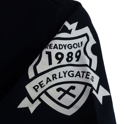 PEARLY GATES(パーリーゲイツ) 半袖モックネックシャツ ネイビー レディース 1 055-0267712 A