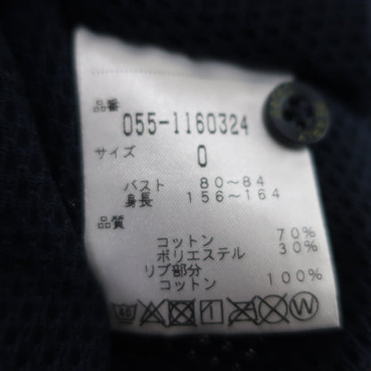 PEARLY GATES(パーリーゲイツ) ポロシャツ ネイビーイエロー レディース 0 055-1160324 B