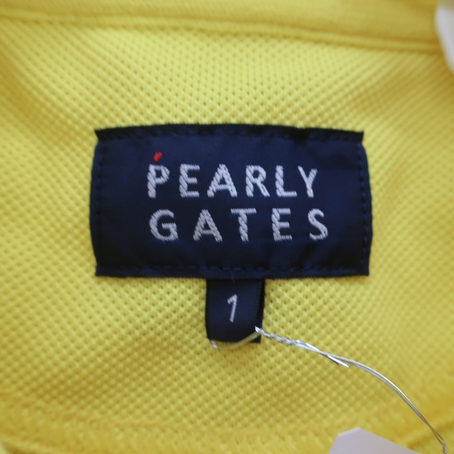 PEARLY GATES(パーリーゲイツ) ノースリーブポロシャツ 黄色 レディース 1 055-1260700 A