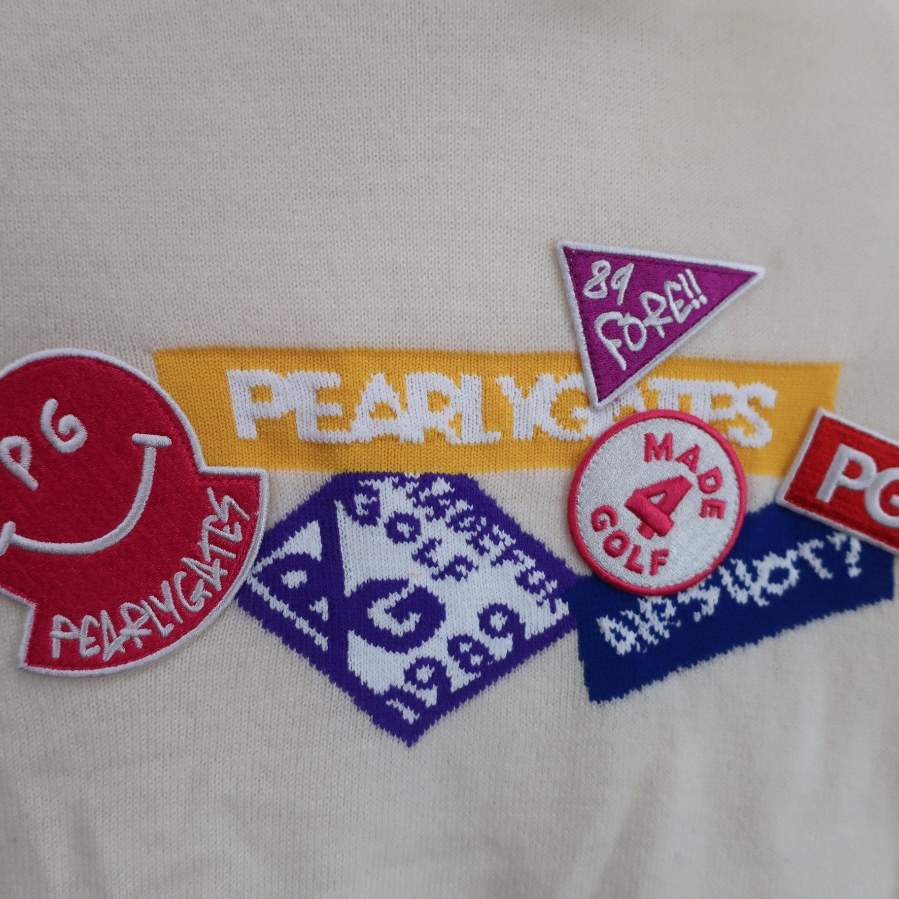 PEARLY GATES(パーリーゲイツ) ニットパーカー ベージュ レディース 1 055-0270130 A