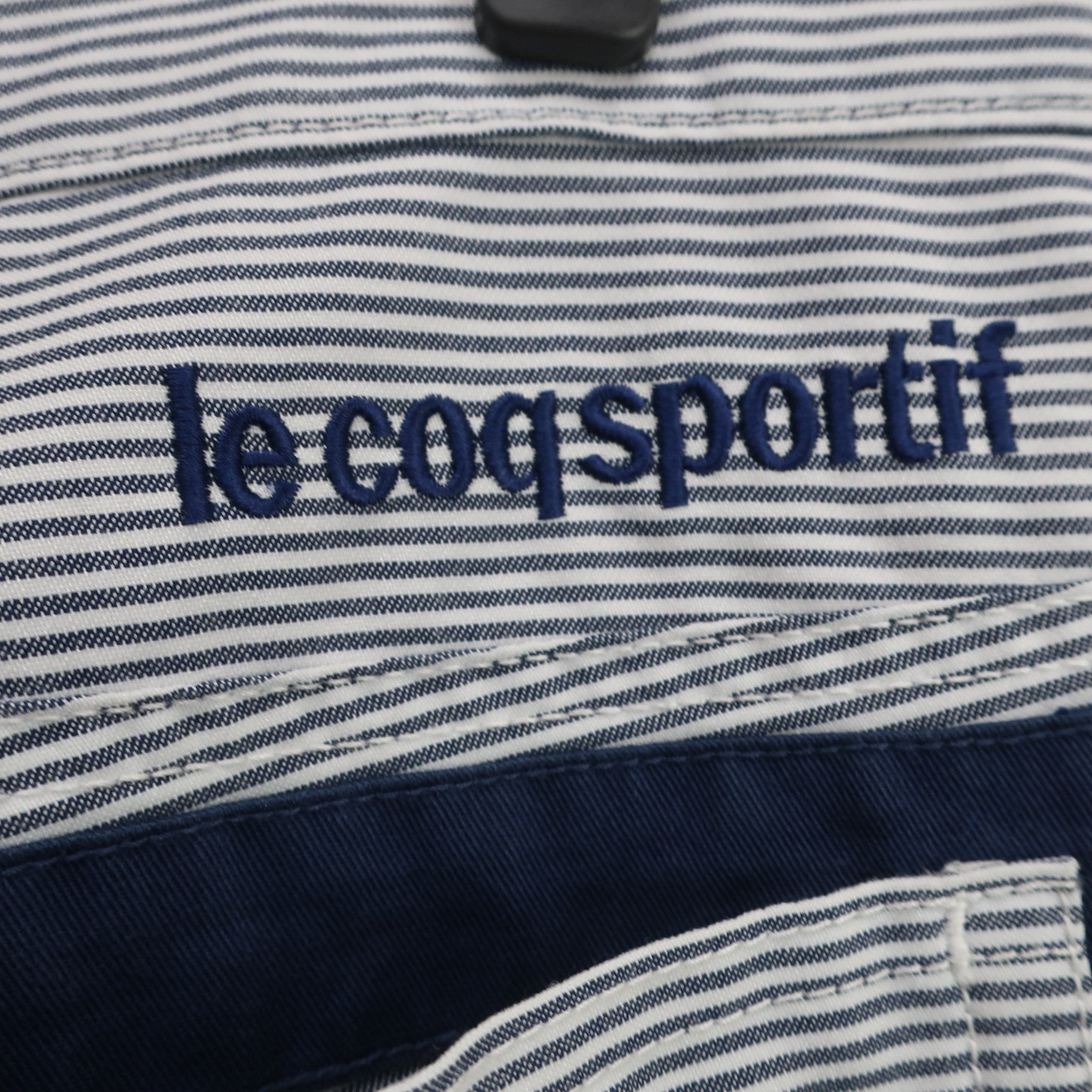 le coq sportif(ルコックスポルティフ) パンツ 青白ボーダー メンズ 88 A