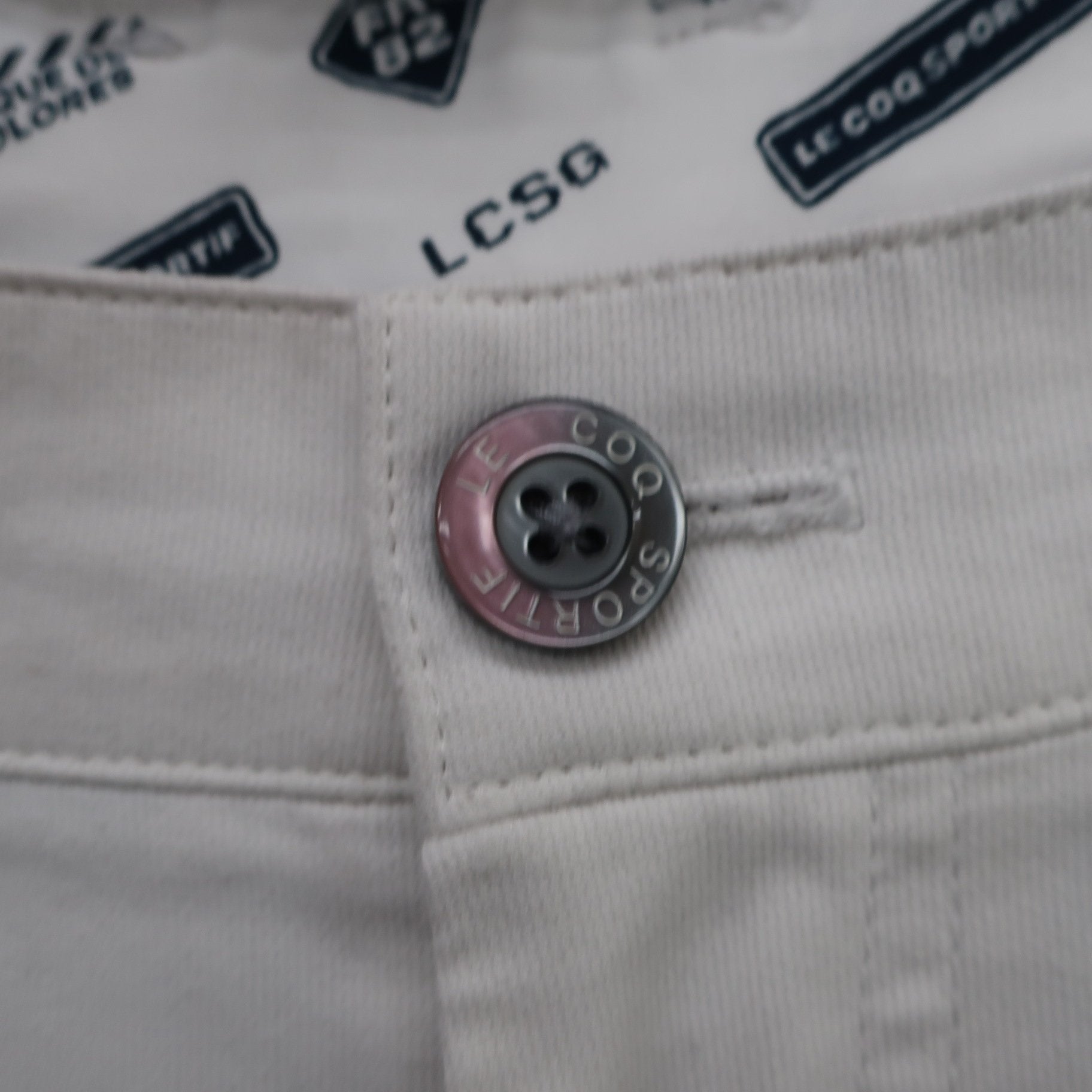 le coq sportif(ルコックスポルティフ) パンツ 白 メンズ 88 A