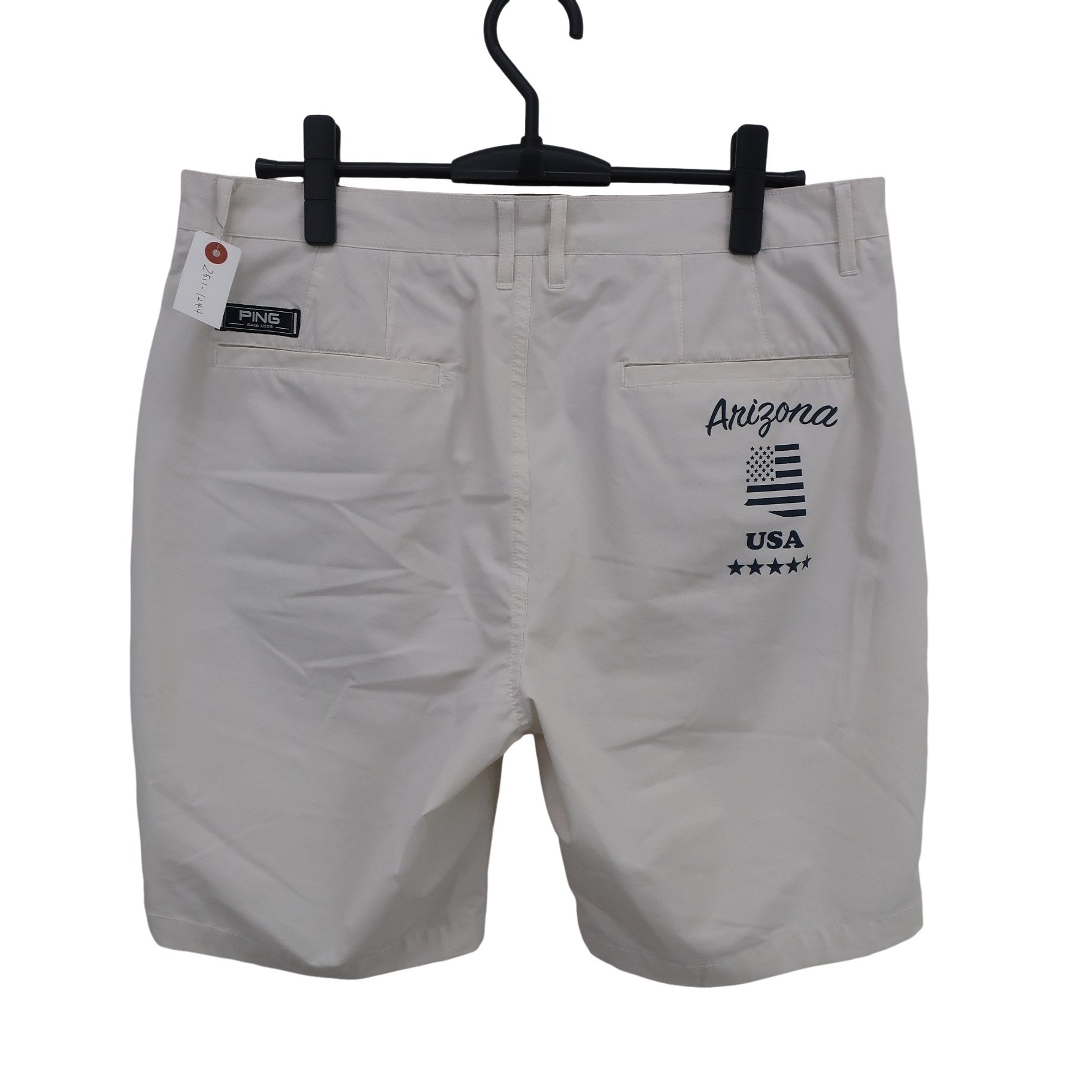 PING(ピン) パンツ 白 メンズ LL 621-3132309 B