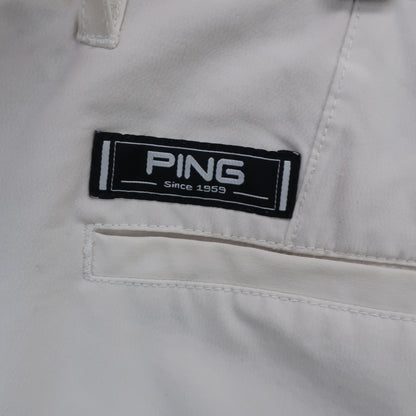 PING(ピン) パンツ 白 メンズ LL 621-3132309 B