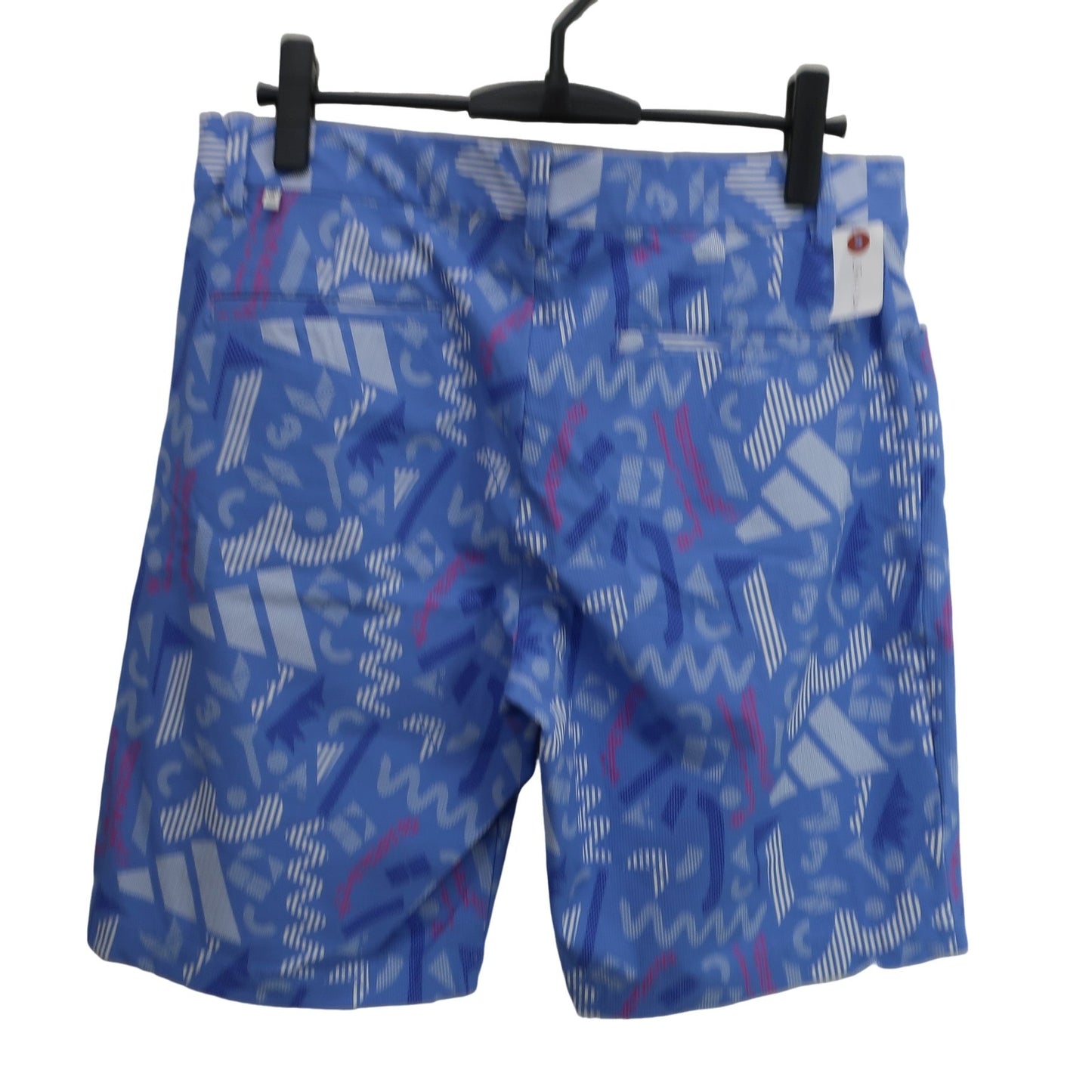 adidas(アディダス) ハーフパンツ 水色総柄 メンズ 88 A