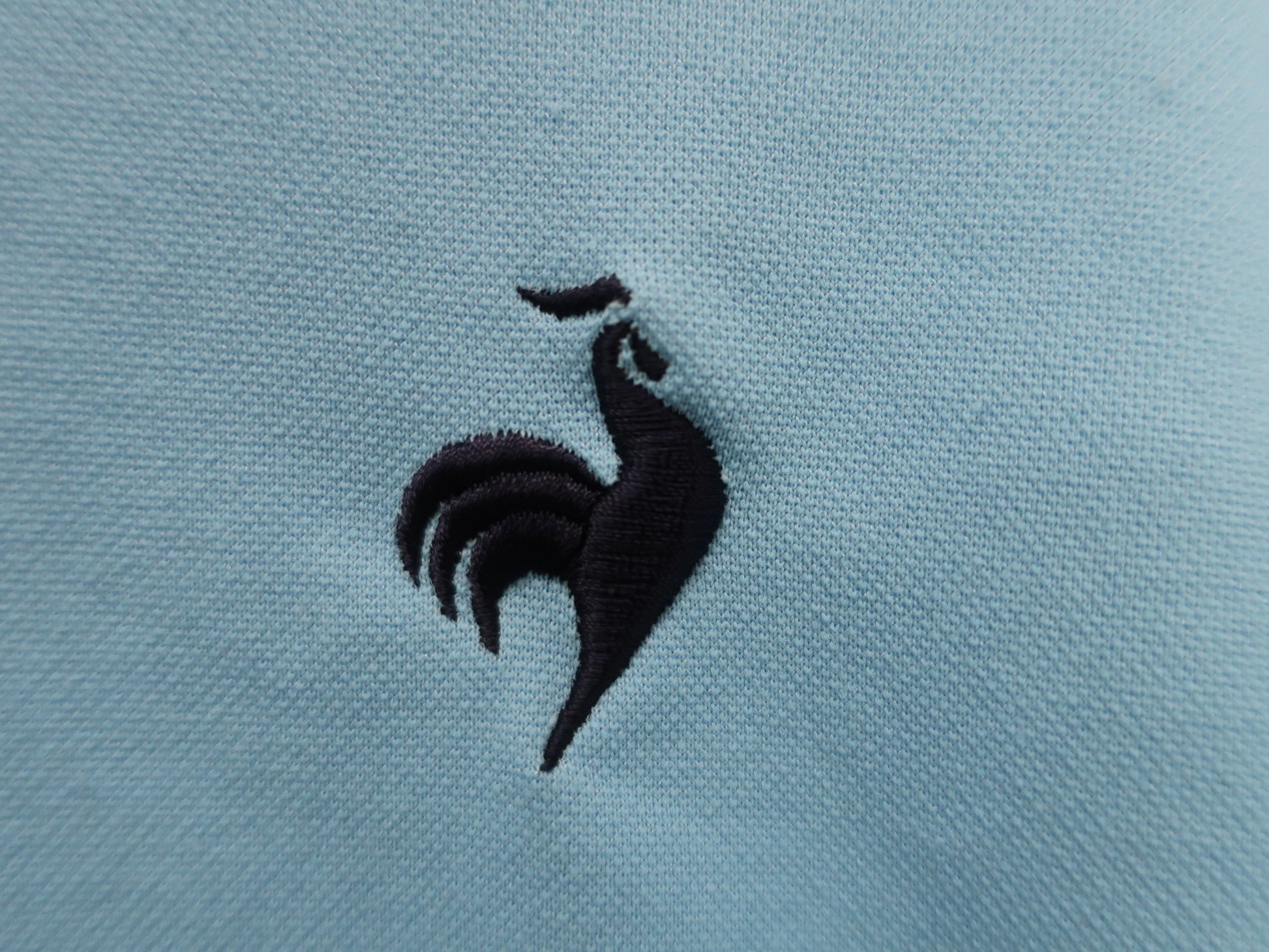 le coq sportif(ルコックスポルティフ) ハーフジップシャツ 水色 メンズ LL B