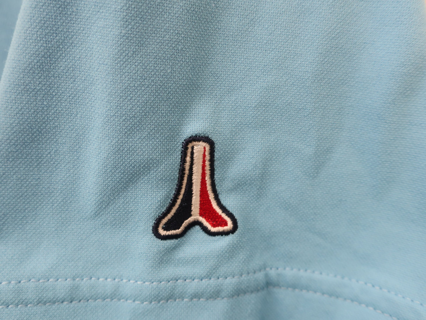 le coq sportif(ルコックスポルティフ) ハーフジップシャツ 水色 メンズ LL B