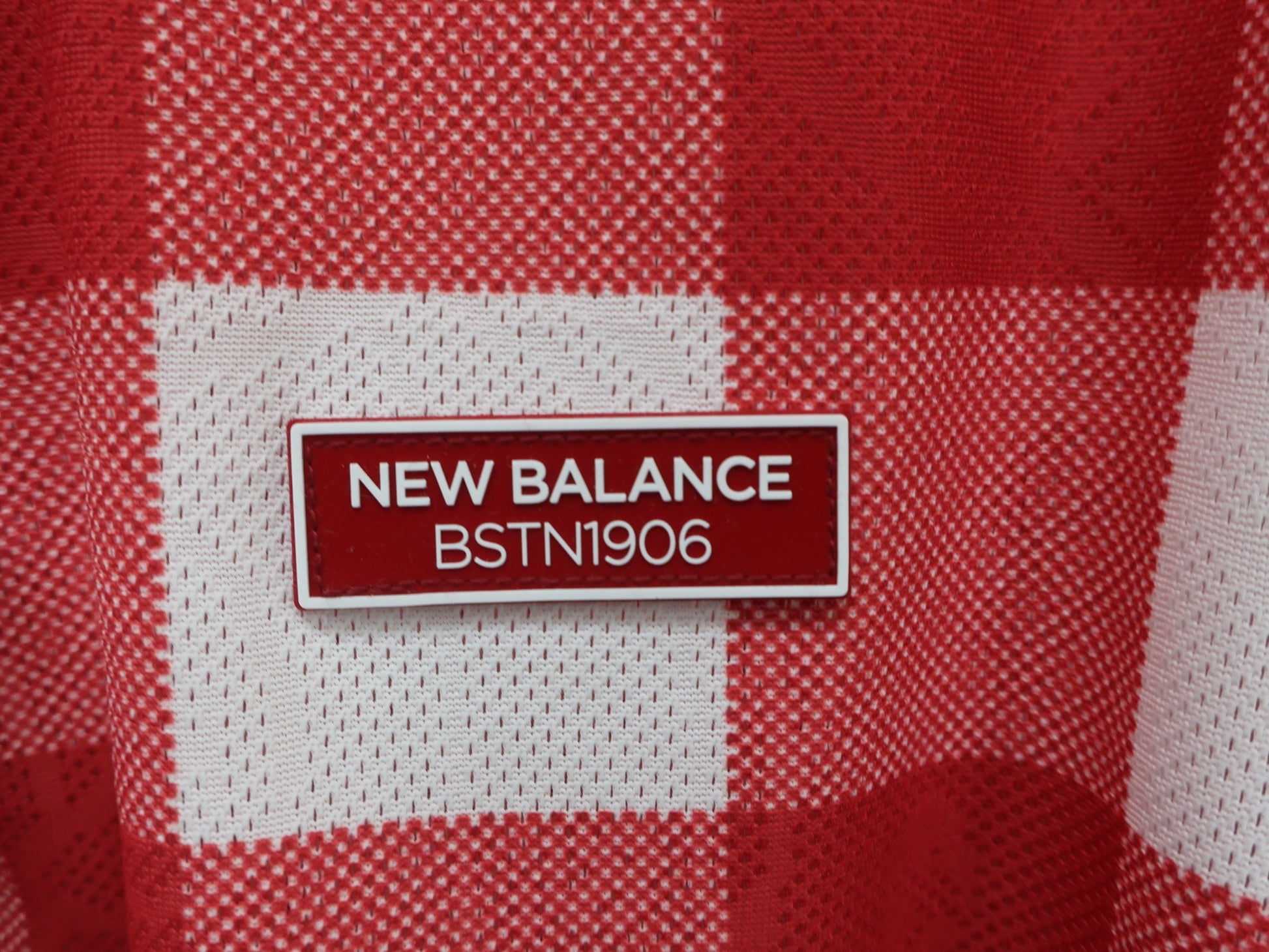 New Balance golf(ニューバランスゴルフ) ポロシャツ 赤白チェック メンズ 5 012-9160010 A
