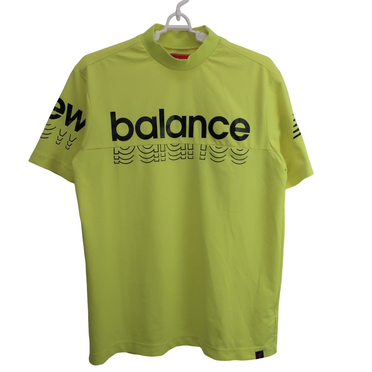 New Balance golf(ニューバランスゴルフ) 半袖モックネックシャツ 黄色 メンズ 6 012-3166008 A