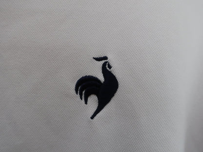 le coq sportif(ルコックスポルティフ) ハーフジップシャツ 白黒 メンズ LL A