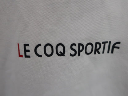le coq sportif(ルコックスポルティフ) ハーフジップシャツ 白黒 メンズ LL A