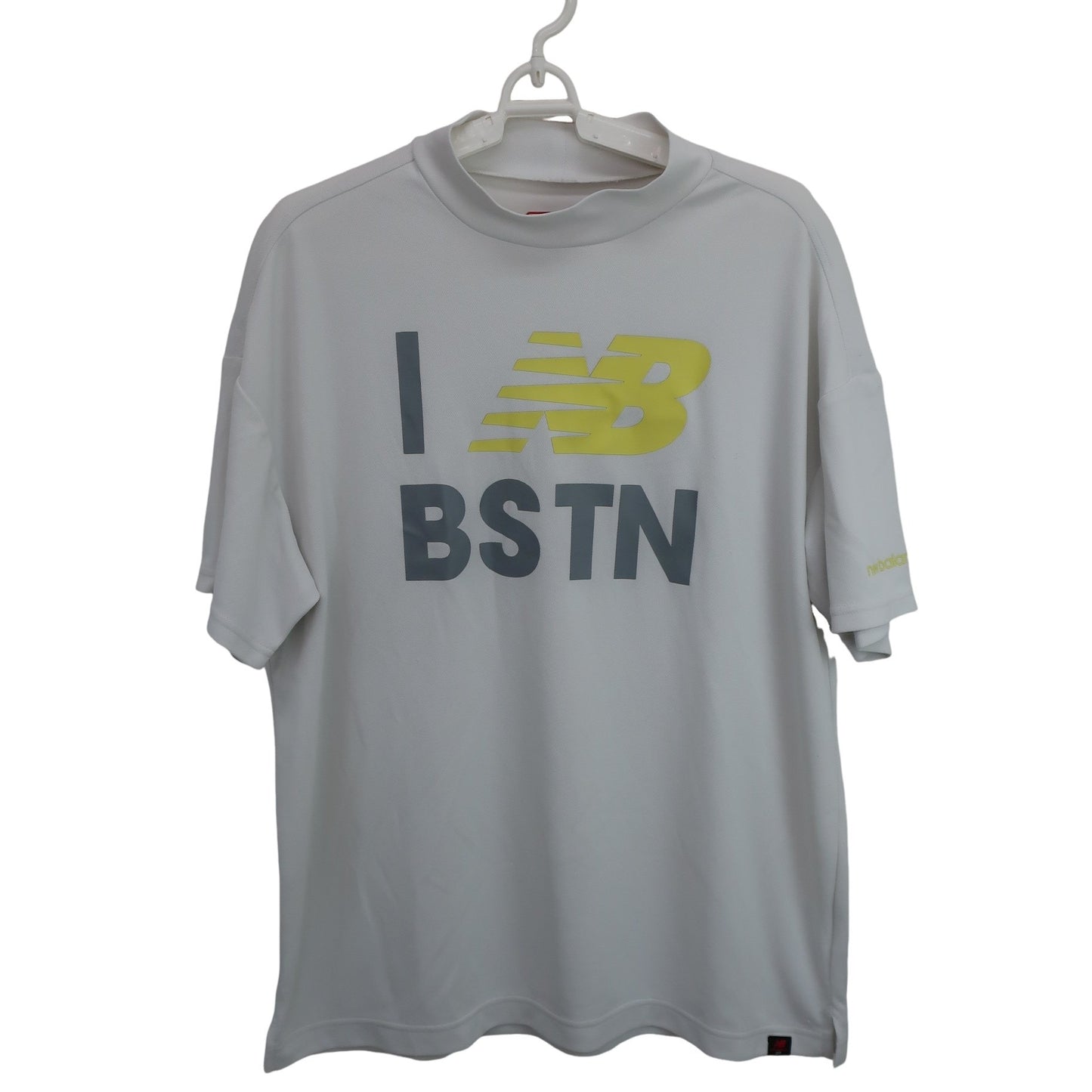 New Balance golf(ニューバランスゴルフ) 半袖モックネックシャツ 白 メンズ 6 012-3166214 B