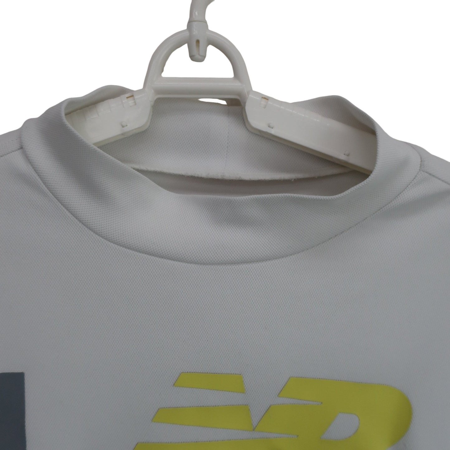 New Balance golf(ニューバランスゴルフ) 半袖モックネックシャツ 白 メンズ 6 012-3166214 B