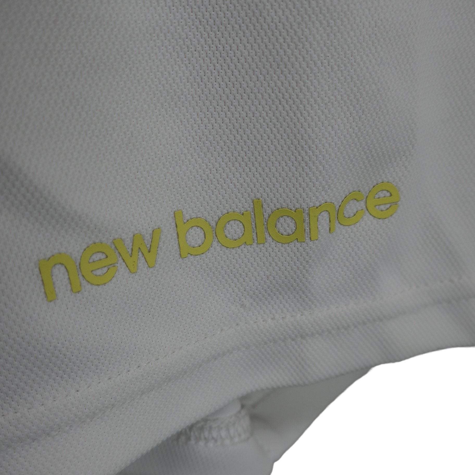New Balance golf(ニューバランスゴルフ) 半袖モックネックシャツ 白 メンズ 6 012-3166214 B