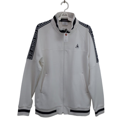 le coq sportif(ルコックスポルティフ) フルジップジャケット 白 メンズ LL B