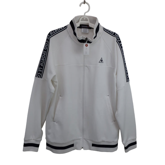 le coq sportif(ルコックスポルティフ) フルジップジャケット 白 メンズ LL B