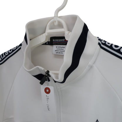 le coq sportif(ルコックスポルティフ) フルジップジャケット 白 メンズ LL B