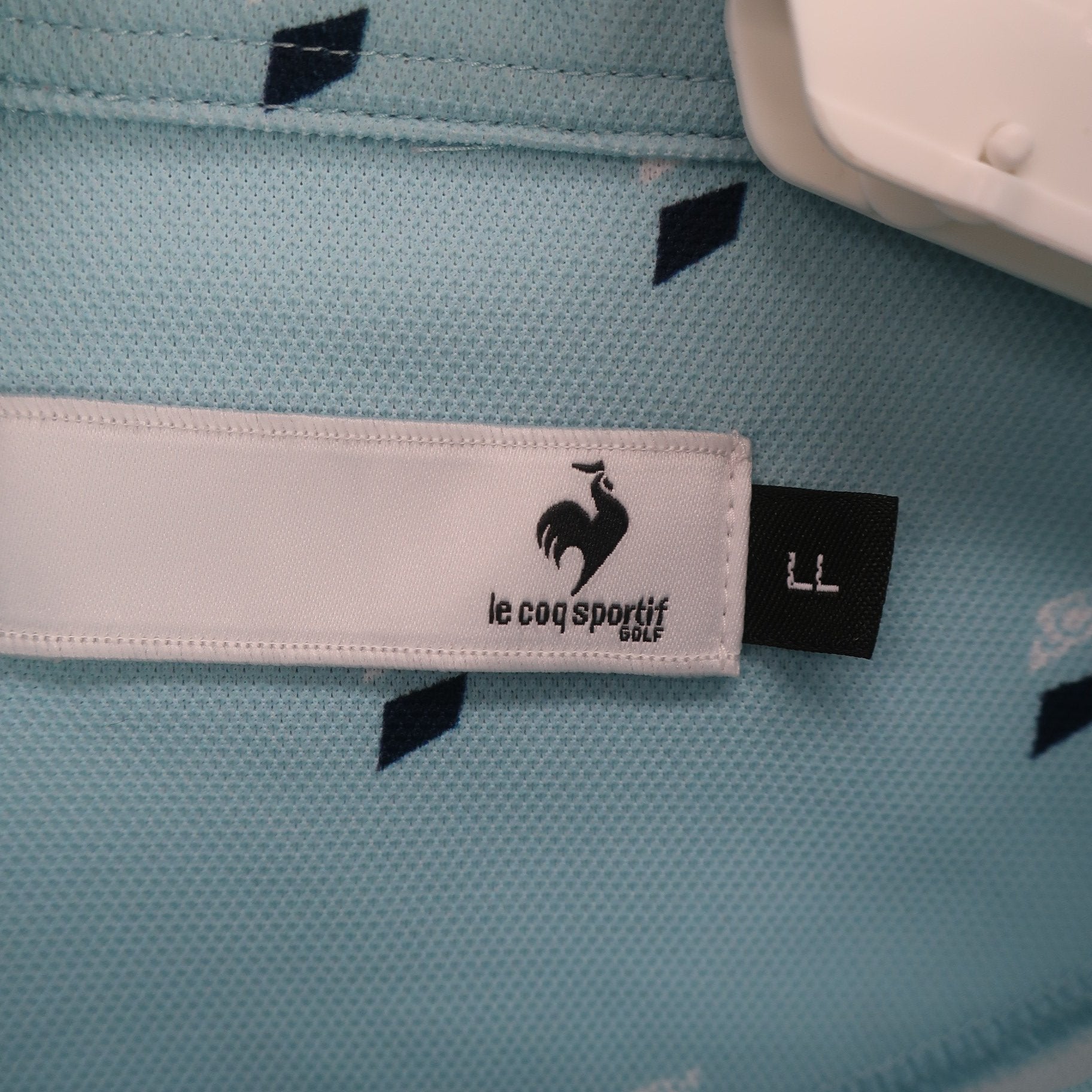 le coq sportif(ルコックスポルティフ) ポロシャツ 水色 メンズ LL A