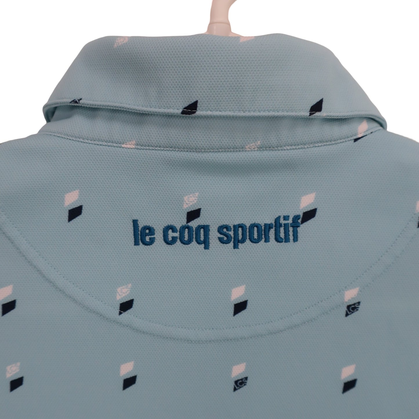 le coq sportif(ルコックスポルティフ) ポロシャツ 水色 メンズ LL A