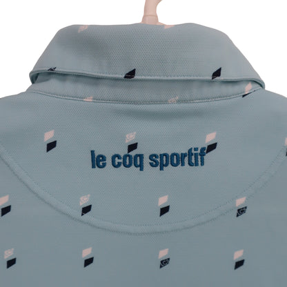 le coq sportif(ルコックスポルティフ) ポロシャツ 水色 メンズ LL A