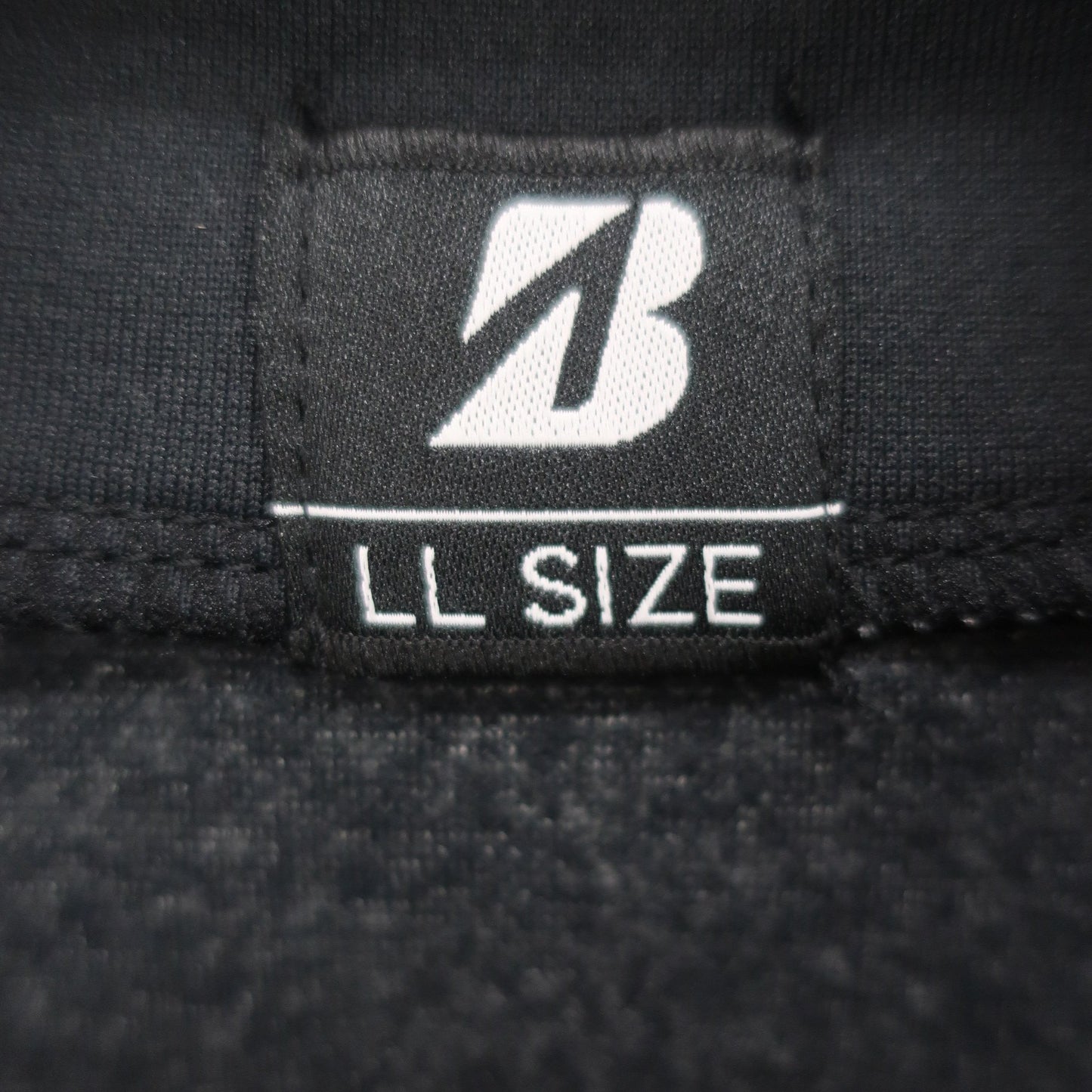 BRIDGESTONE GOLF(ブリヂストンゴルフ) 長袖ハーフジップシャツ 黒 メンズ LL A