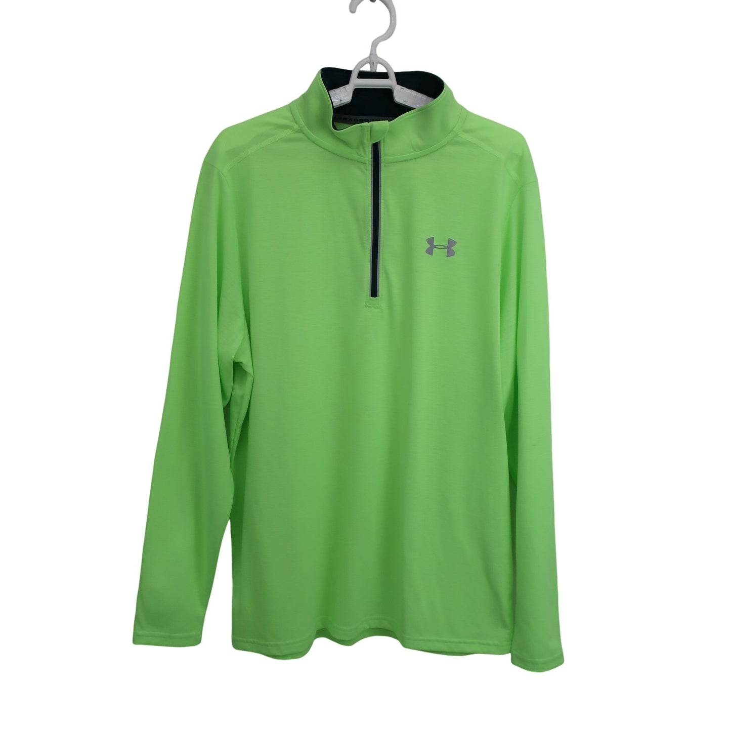 UNDER ARMOUR(アンダーアーマー) 長袖ハーフジップシャツ イエロー メンズ XL A