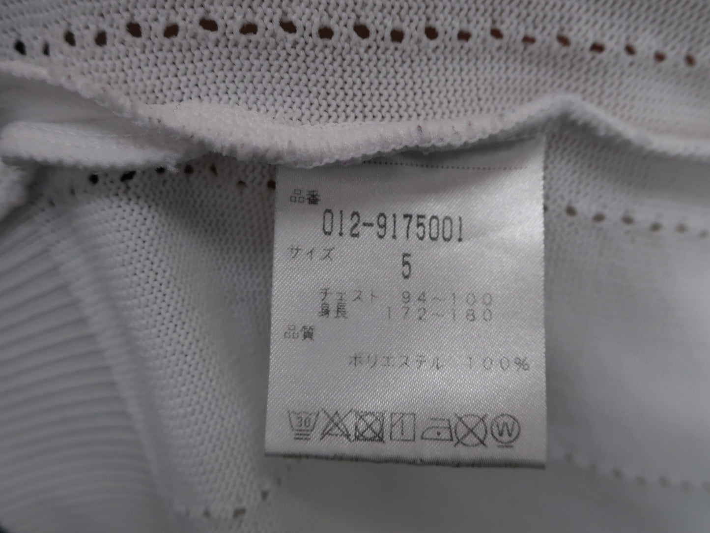New Balance golf(ニューバランスゴルフ) ポロシャツ 白黒 メンズ 5 012-9175001 A
