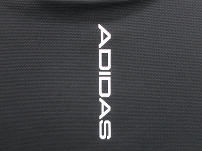 adidas(アディダス) 半袖モックネックシャツ 黒 メンズ XL A