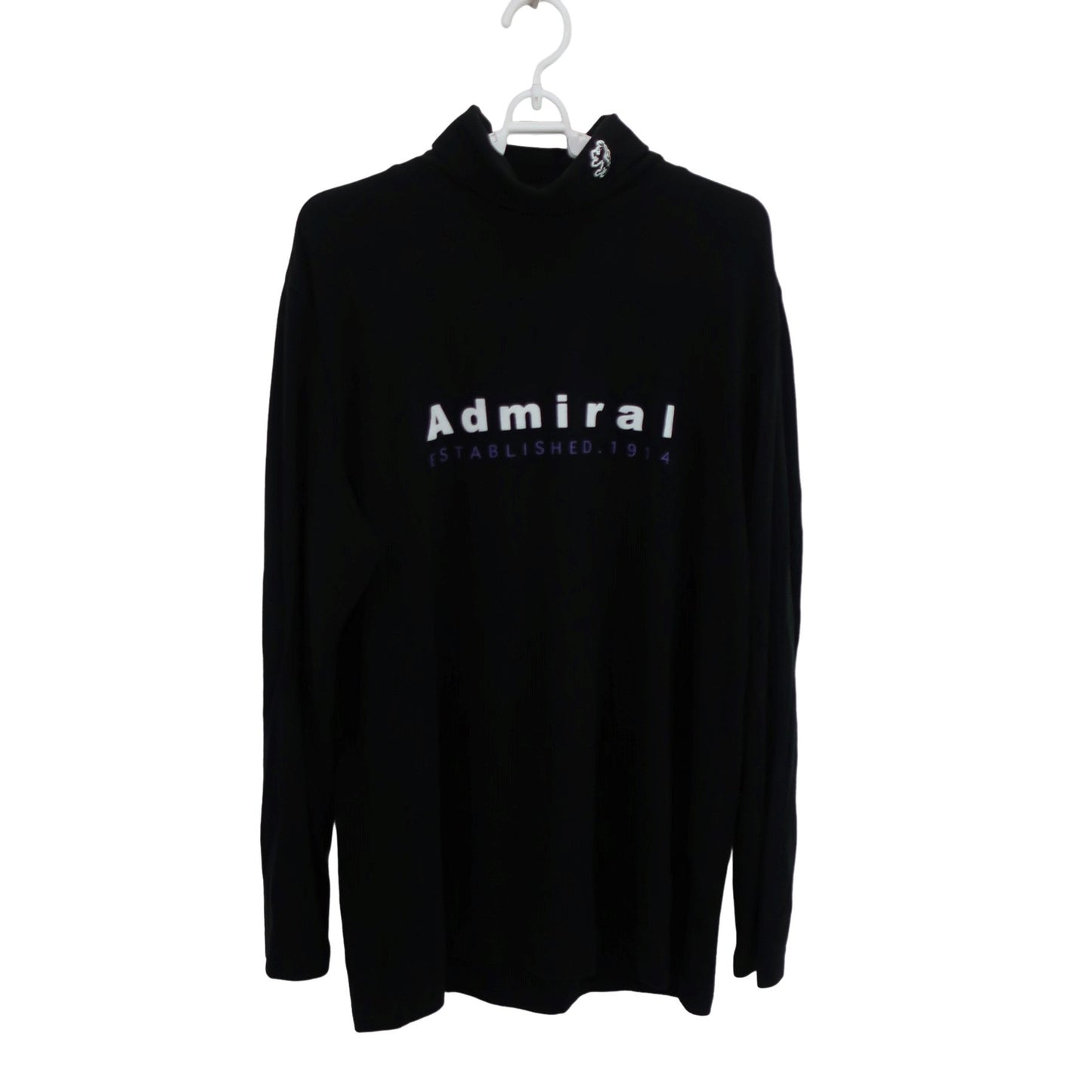 Admiral(アドミラル) 長袖ハイネックシャツ 黒 メンズ XL B
