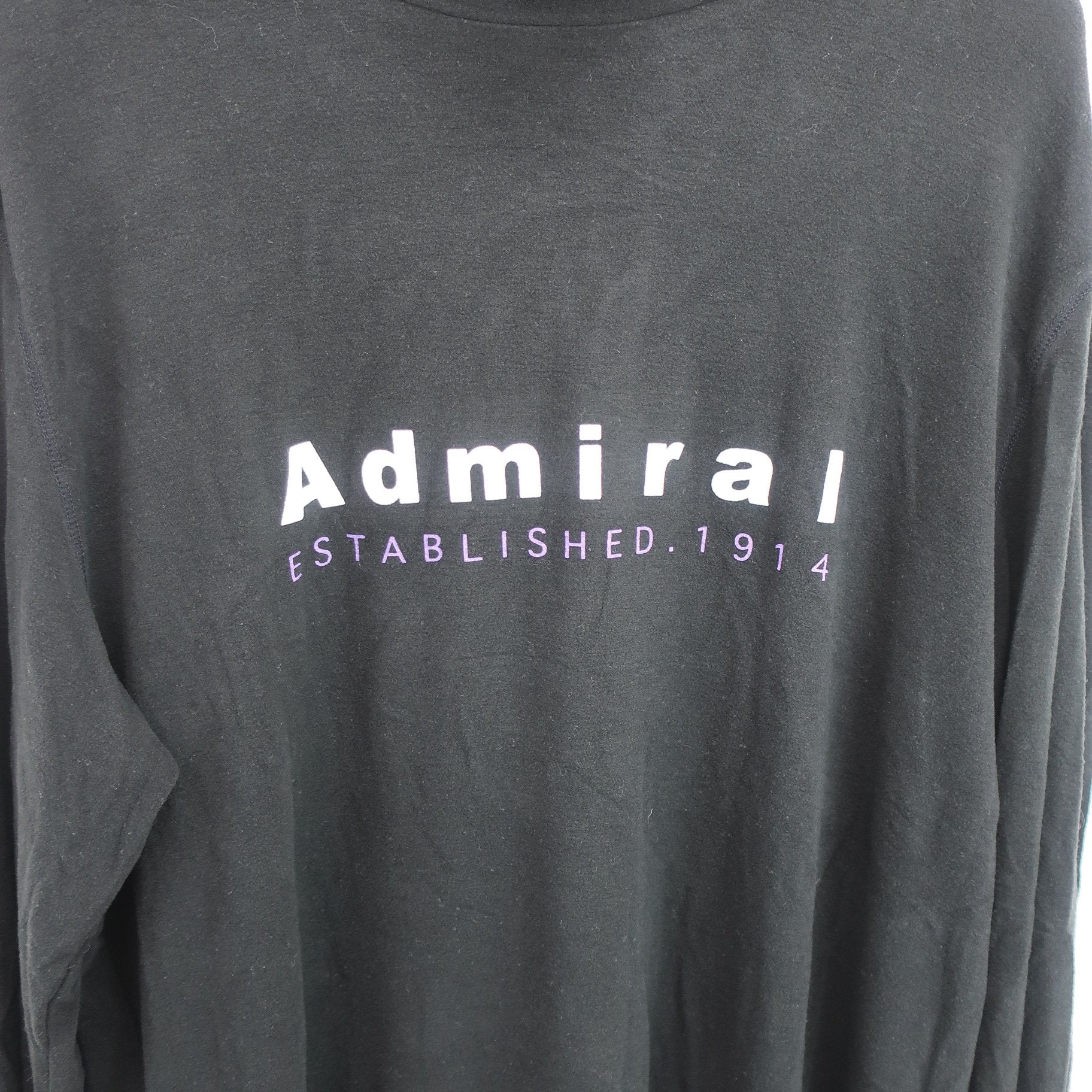Admiral(アドミラル) 長袖ハイネックシャツ 黒 メンズ XL B