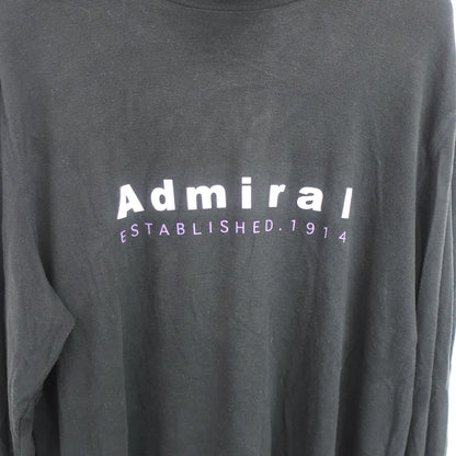 Admiral(アドミラル) 長袖ハイネックシャツ 黒 メンズ XL B