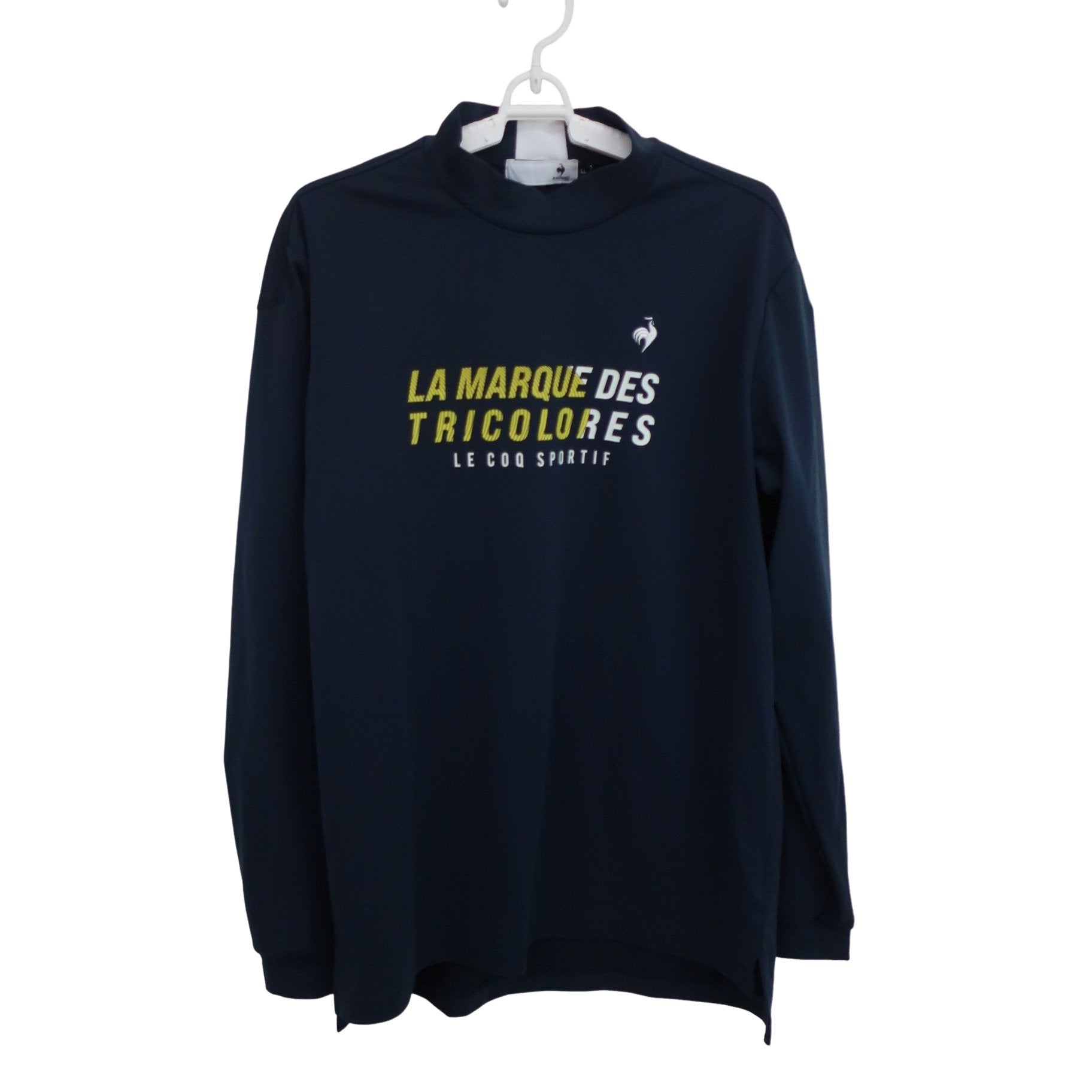 le coq sportif(ルコックスポルティフ) モックネックシャツ ネイビー メンズ LL A
