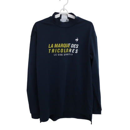 le coq sportif(ルコックスポルティフ) モックネックシャツ ネイビー メンズ LL A