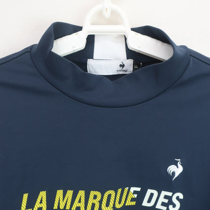 le coq sportif(ルコックスポルティフ) モックネックシャツ ネイビー メンズ LL A