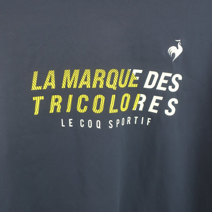 le coq sportif(ルコックスポルティフ) モックネックシャツ ネイビー メンズ LL A