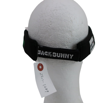 Jack Bunny(ジャックバニー) サンバイザー 黒 メンズ フリーサイズ A