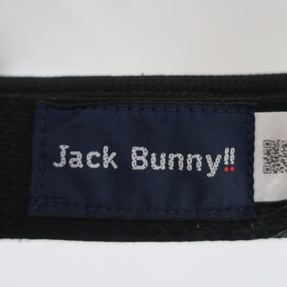 Jack Bunny(ジャックバニー) サンバイザー 黒 メンズ フリーサイズ A