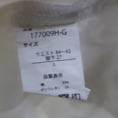 HALHAM ハーフパンツ 白 メンズ L A
