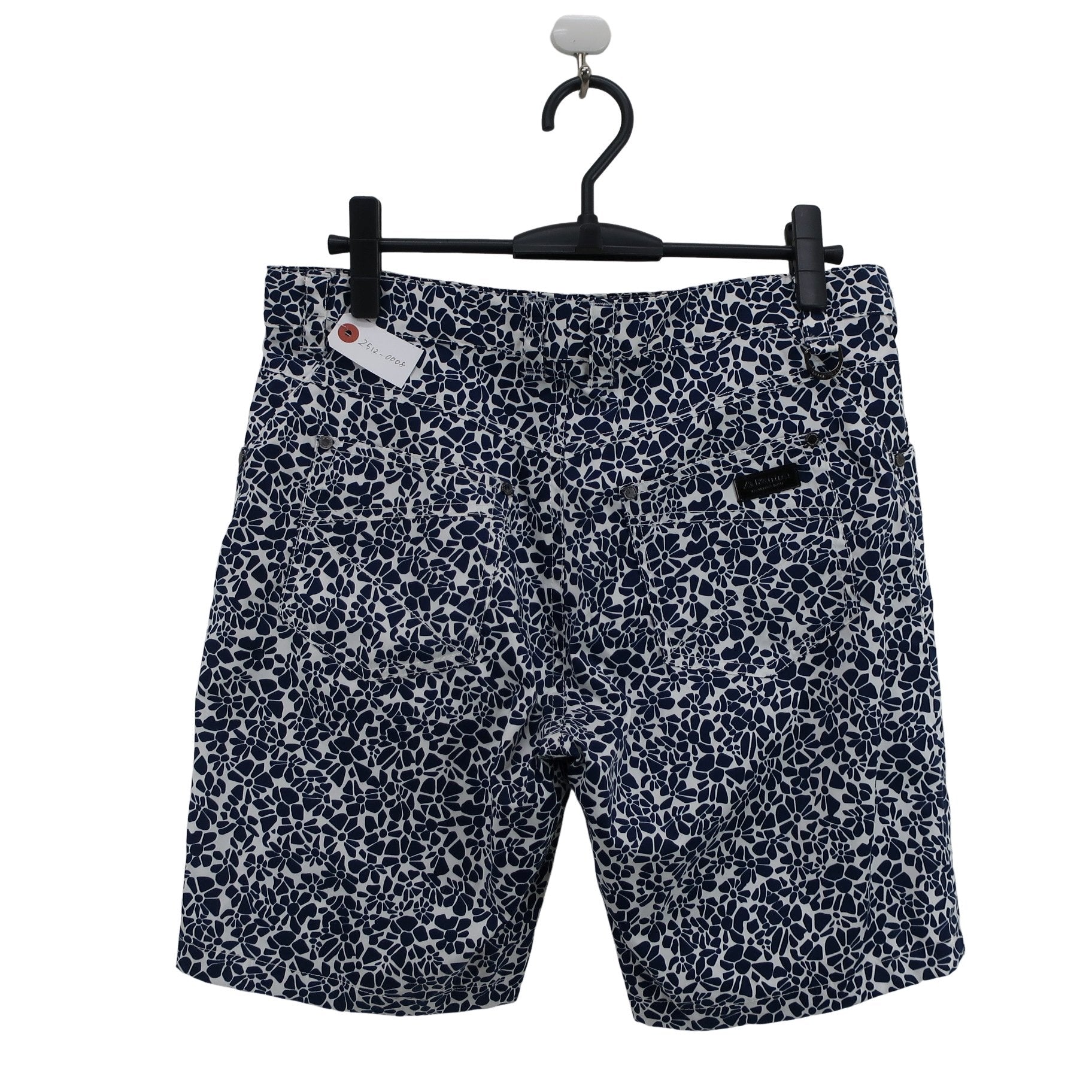 Kappa(カッパ) ハーフパンツ 白ネイビー総柄 メンズ 88 A