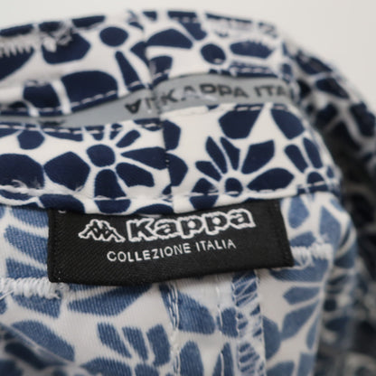Kappa(カッパ) ハーフパンツ 白ネイビー総柄 メンズ 88 A