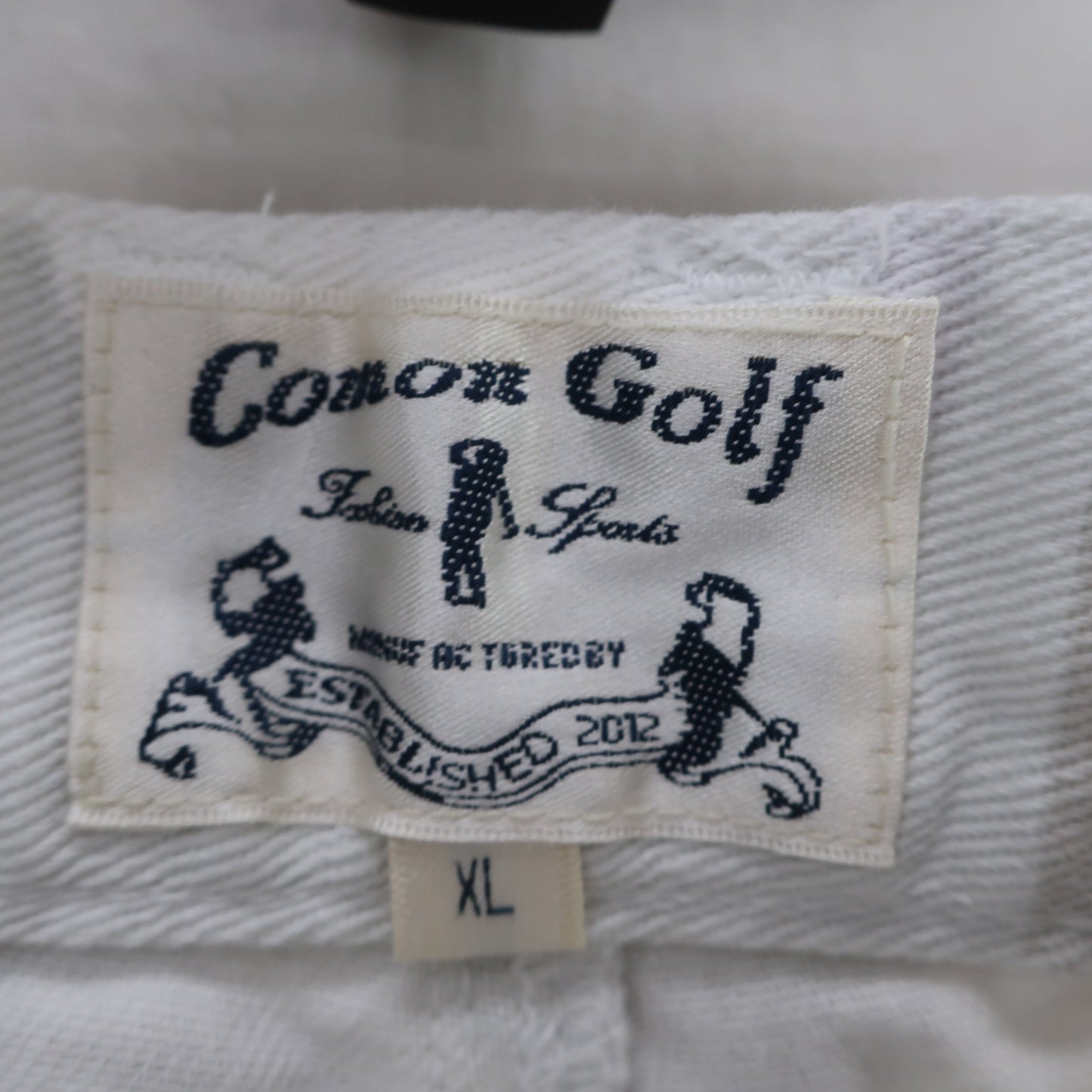 COMON GOLF(コモンゴルフ) ハーフパンツ 白カモフラ柄 メンズ XL N